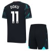 Conjunto (Camiseta+Pantalón Corto) Manchester City Doku 11 Tercera Equipación 23-24 - Niño